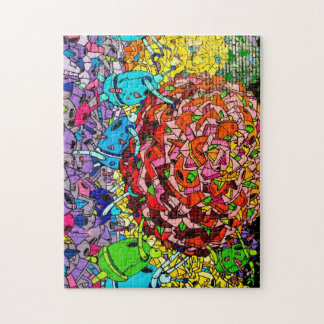 Stora Apple Greeter - NYC-grafittipussel Pussel