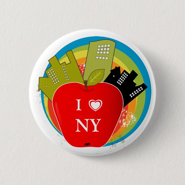 Stora Apple - New York Knapp (Framsida)
