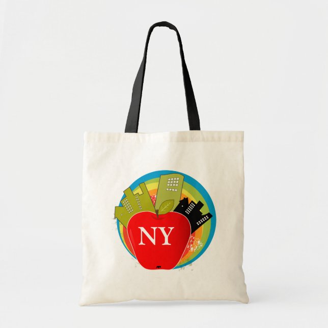 Stora Apple - New York Tygkasse (Framsidan)
