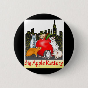 Stora Apple Rattery knäppas Knapp