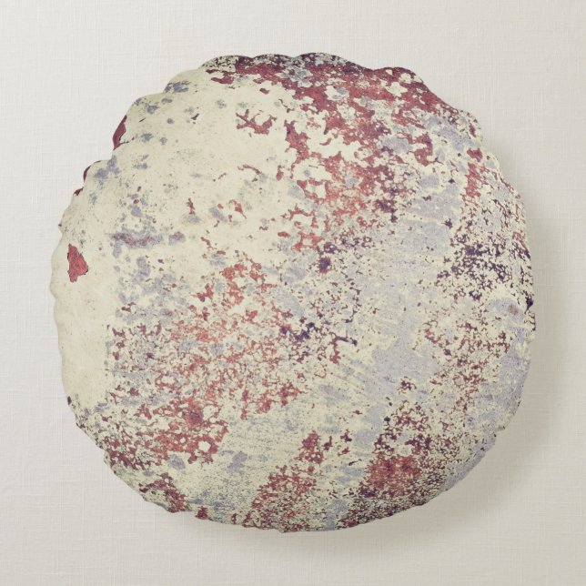 Stora bakgrunder för rost - perfektens bakgrundsab rund kudde (Framsidan)