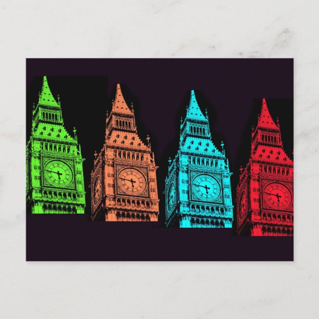 Stora Ben Collage Vykort (Framsida)