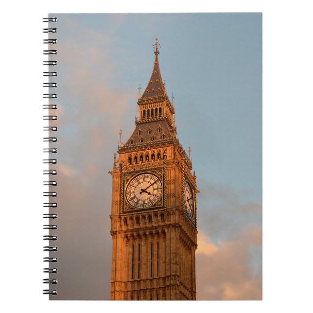 Stora Ben i den London anteckningsboken Anteckningsbok (Framsidan)