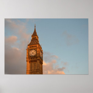 Stora Ben i London affischtryck Poster
