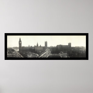 Stora Ben London foto 1919 Poster