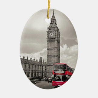 Stora Ben London Julgransprydnad Keramik