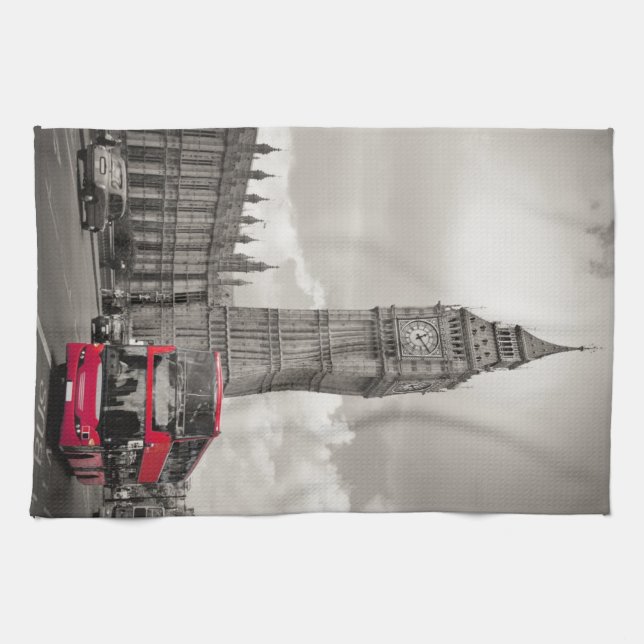 Stora Ben London Kökshandduk (Horisontell)