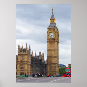 Stora Ben, London Poster