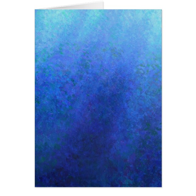 Stora blått hälsningskort (Framsidan)