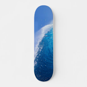 Stora blått vinkar skateboarden skateboard bräda 19,5 cm
