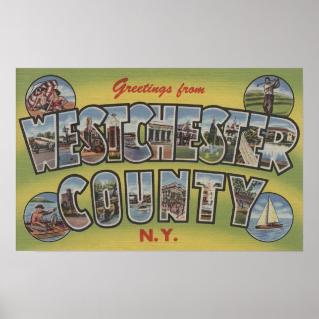 Stora Brev Scenes - Westchester County, NY Poster (Framsidan)