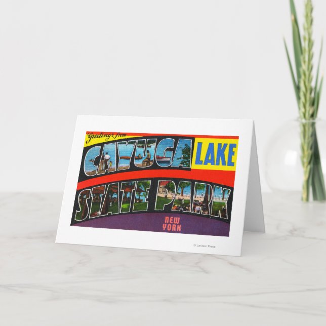 Stora brevplatser, hälsningar från 4 kort (Framsida)