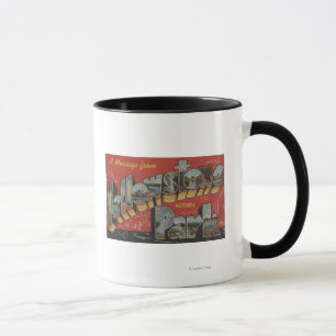 Stora brevplatser - Yellowstone nationalpark, WY Mugg