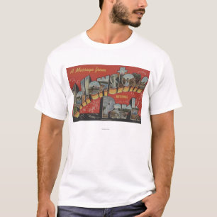 Stora brevplatser - Yellowstone nationalpark, WY Tee Shirt