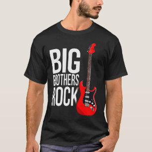 Stora Bröder Rock Rock Gitarr Äldre Bror T Shirt