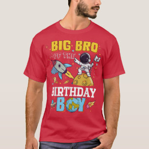 Stora bron i födelsedagstag Astronaut Boy Space Te T Shirt