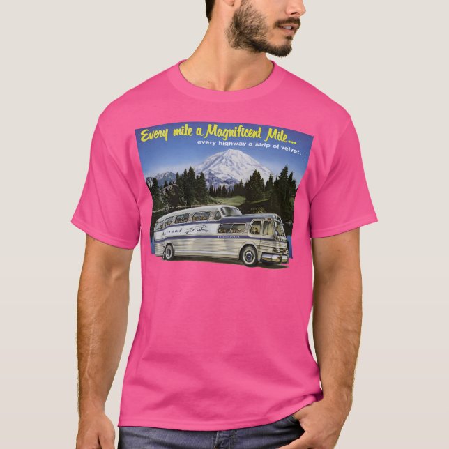 Stora Buss. 1950s Äventyr börjar här T Shirt (Framsida)