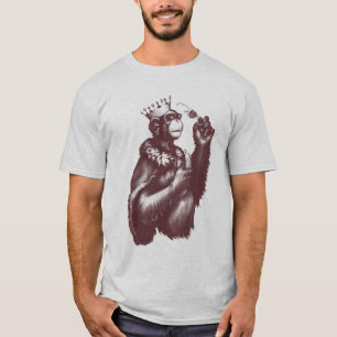 Stora Chimpin (monokromen) T-shirt