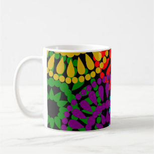 Stora cirklar Kaffe Mugg
