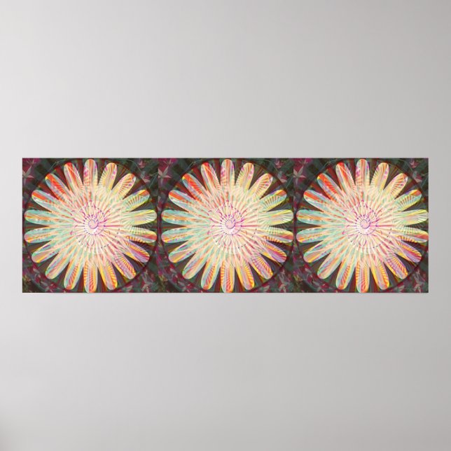 Stora Dekorationer av solros 3 (Framsidan)