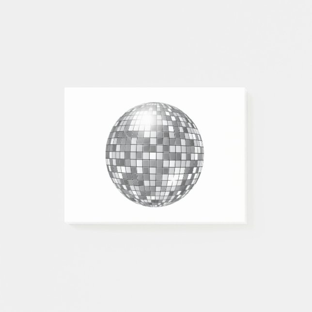 stora disco boll post-it block (Framsida)