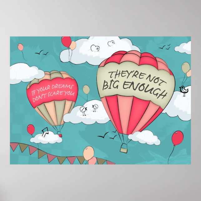 Stora drömmar poster (Framsidan)