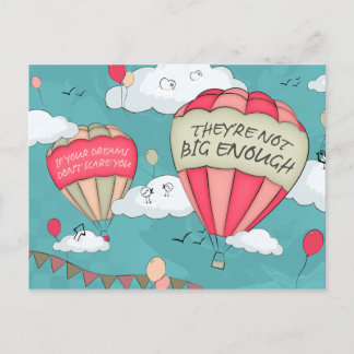 Stora drömmar vykort