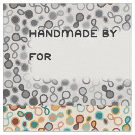 Stora etiketter för citattecken - Paisley och Ging Tyg