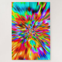 Stora färgfyllda pussel