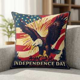 Stora Firande: Independence day Eagle Pillow Kudde