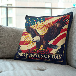 Stora Firande: Independence day Eagle Pillow Kudde