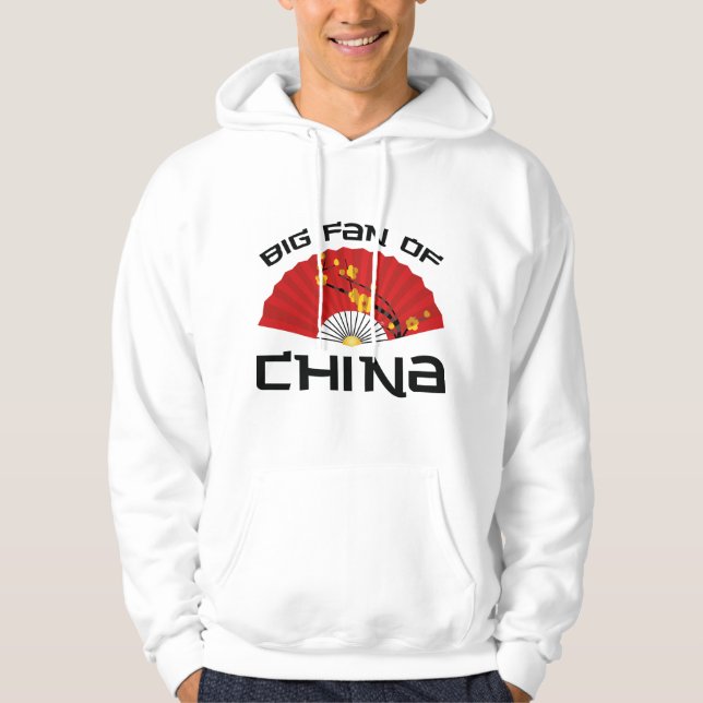 Stora Fläkt i Chinan Hoodie (Framsida)