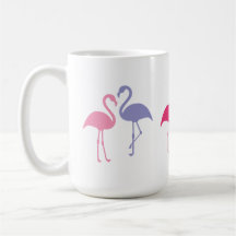 Stora Flamingo-statyer 15 oz. Mugg