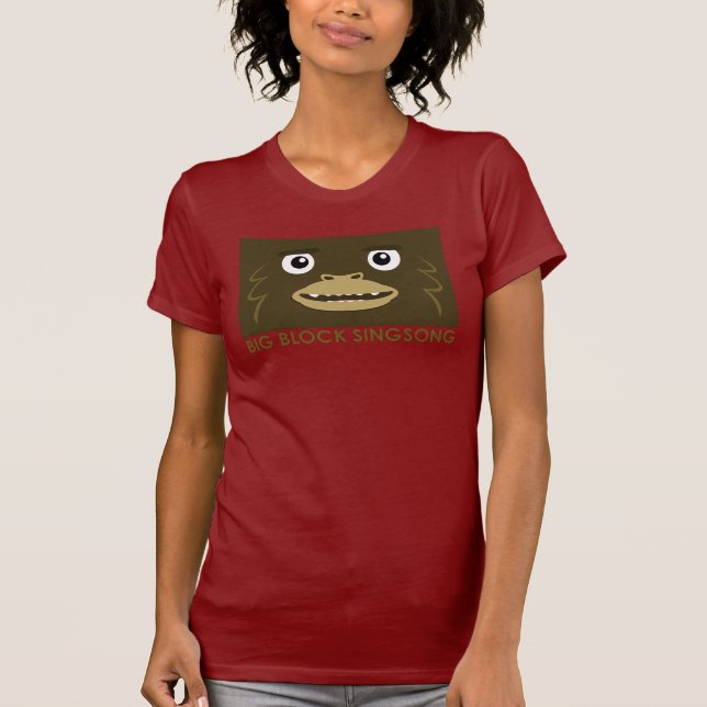 Stora fotkvinna för BBSS T-tröja T-shirt (Framsida)