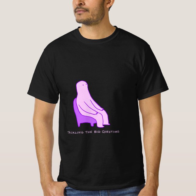 Stora frågor T-shirt (Framsida)