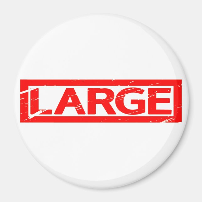 Stora Frimärke Magnet (Framsidan)