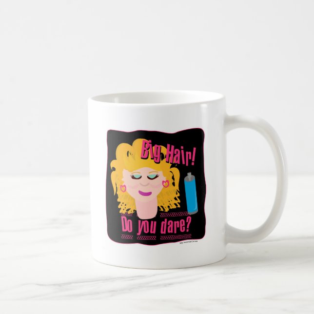Stora frisyr vågar du! kaffemugg (Höger)