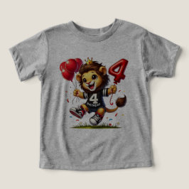 Stora fyra Firande: Lejon med ballonger T Shirt