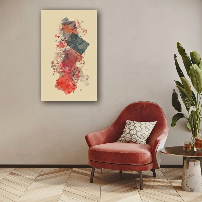 Stora fyrkanter III Canvastryck (Skapare uppladdad)