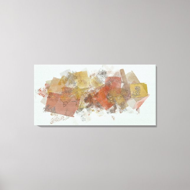 Stora fyrkanter V Canvastryck (Framsida)