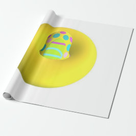 STORA GIANT EXTRA STORE GULT ABSTRAKT ART PRESENTPAPPER