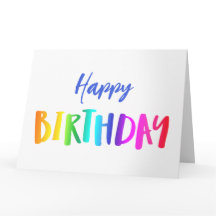 Stora Grattis på födelsedagen från hela vår födels