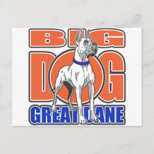 Stora Great dane Vykort