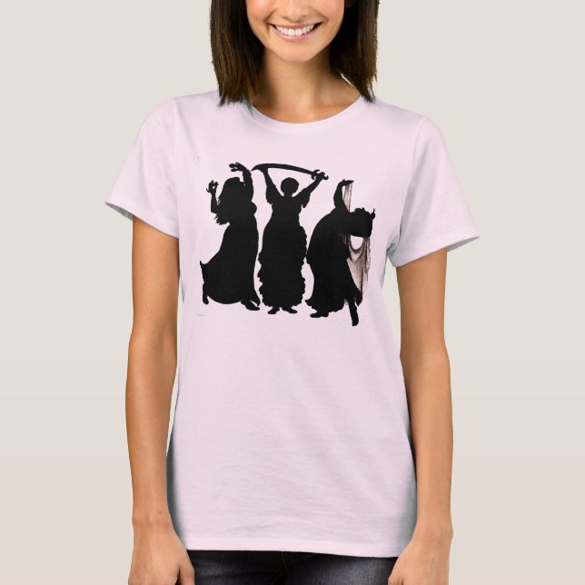 Stora härliga Bellydancers Tee Shirt (Framsida)