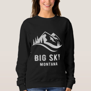 Stora Himlar Montana-bergen Souvenir Memorabilia W T Shirt