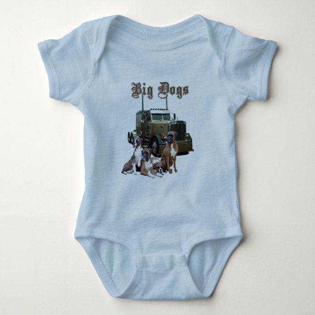 Stora hundar tee shirt (Framsida)