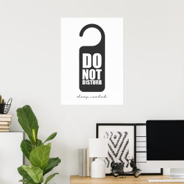 störa inte poster