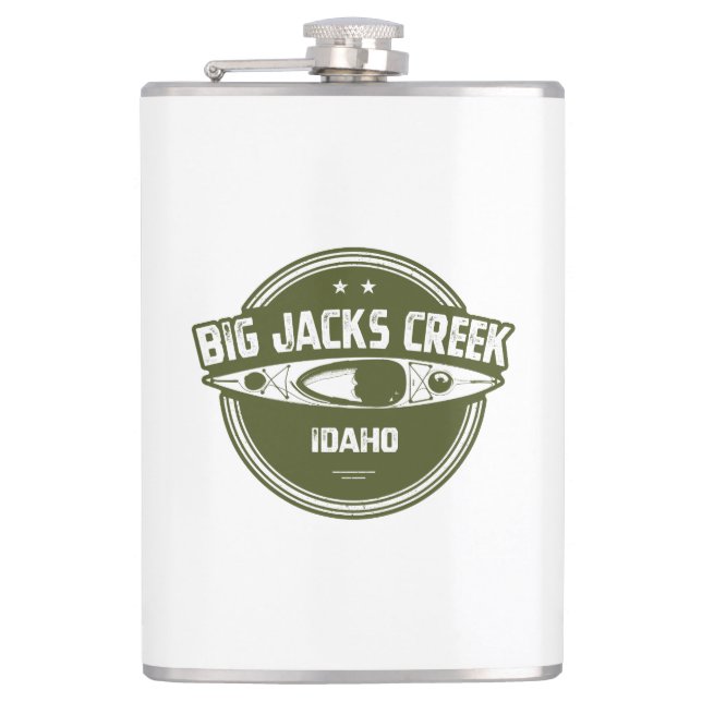 Stora Jackarna Bäck Vild och floden Idaho Kayaki Fickplunta (Framsidan)