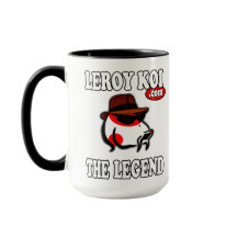 Stora kaffet Mugg - kaffe och koi