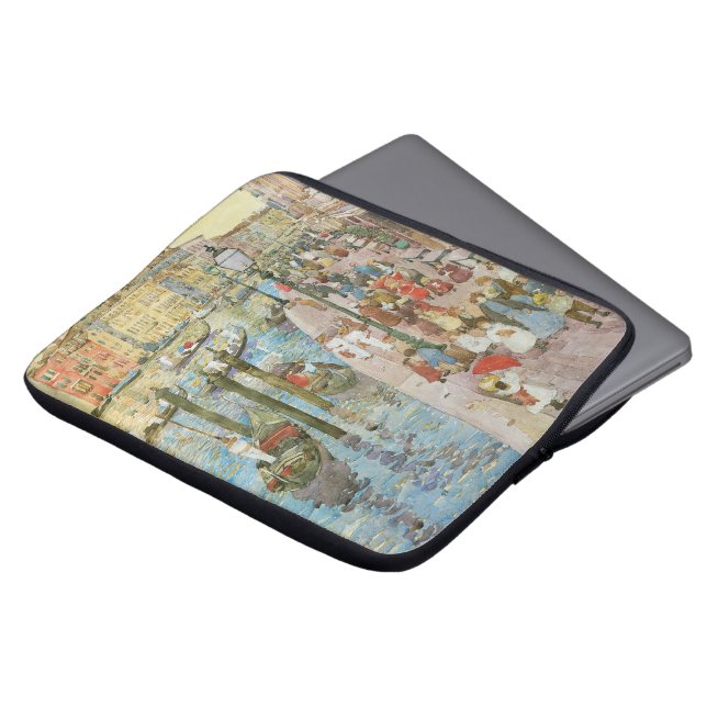 Stora kanalen, Venedig av Maurice Prendergast Laptop Sleeve (Framsida topp)